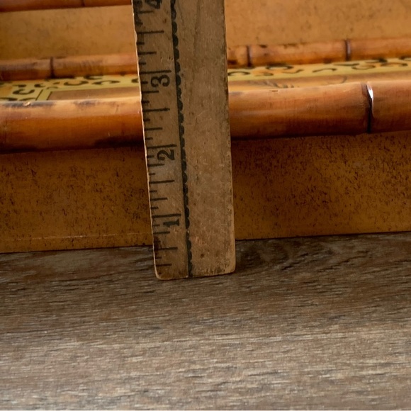 Elephant Design Bamboo Tray - Picture 4 of 12